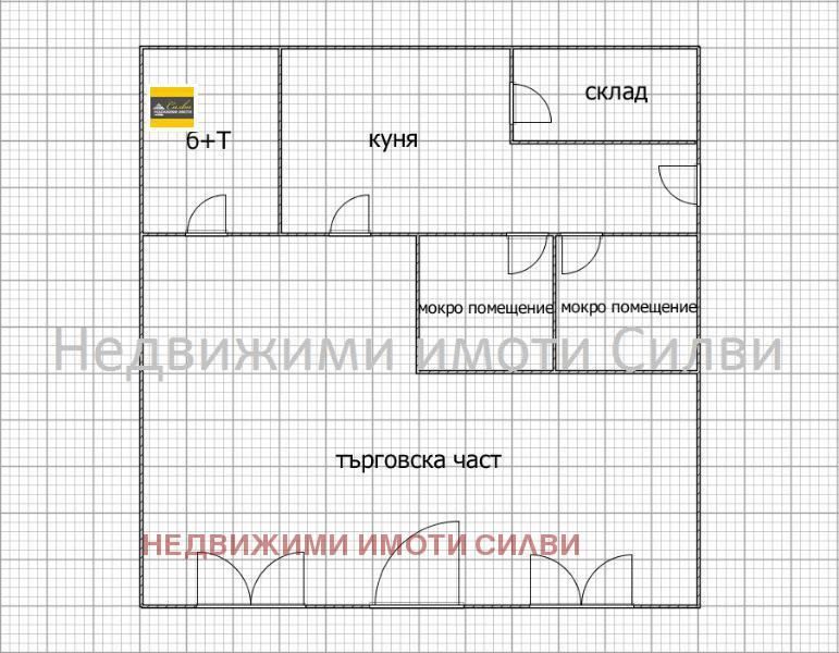 Търговски обект под наем - кв.Добруджански