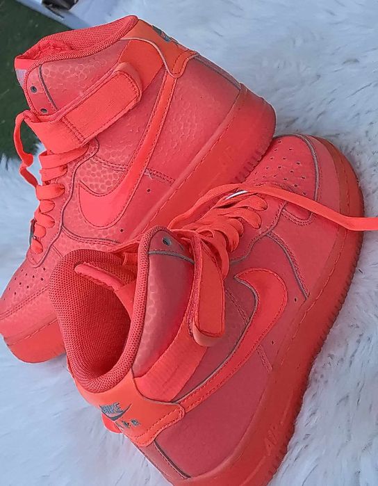 Nike Air Force 1 Hight Hot lava оригинални дамски сникърси 37.5