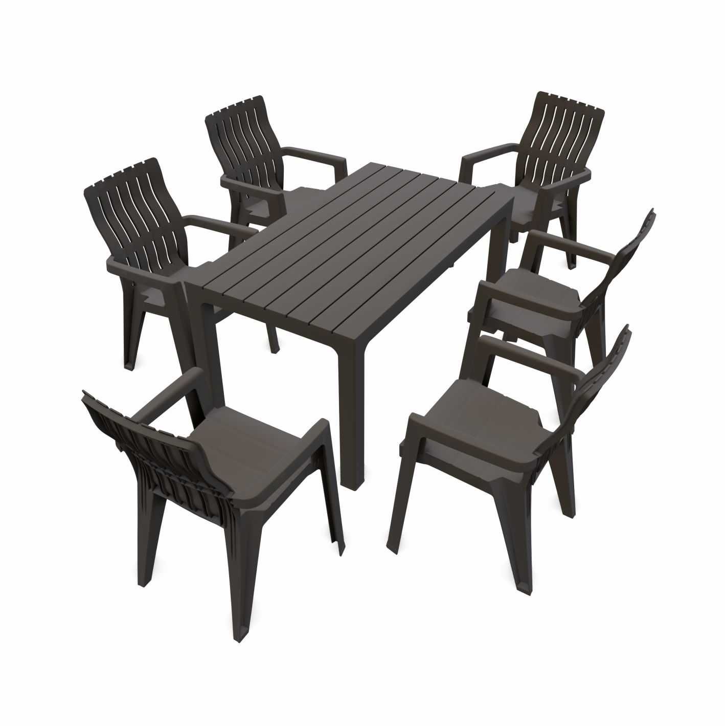 Стол, стул комплект садовой мебели для террас, дома, кафе