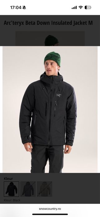 Arc’teryx Beta Down Insulated !!!