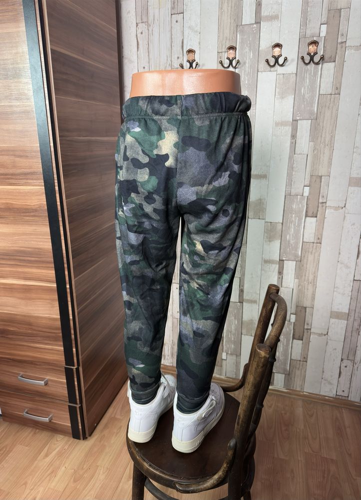 Pantaloni pants sweats joggers Nike Dri-Fit camo femei poliester