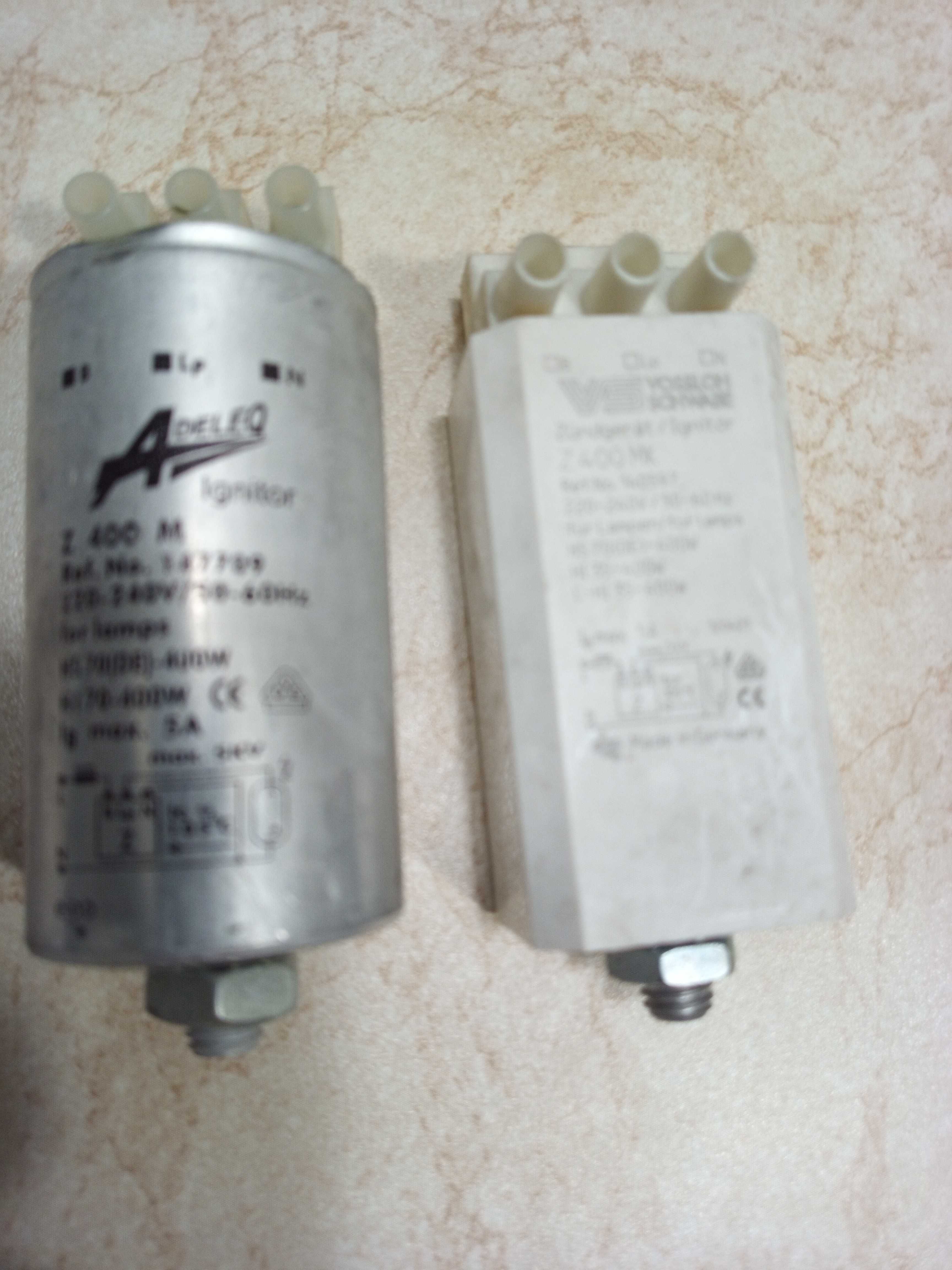 Ignitor-Aprindere electronică  Lampi sodiu Z 400 MK si Z 400 M