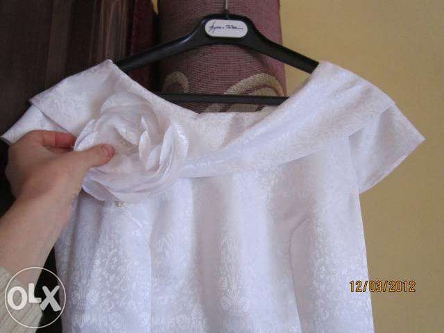 Rochie de mireasa agnes toma culoarea alb