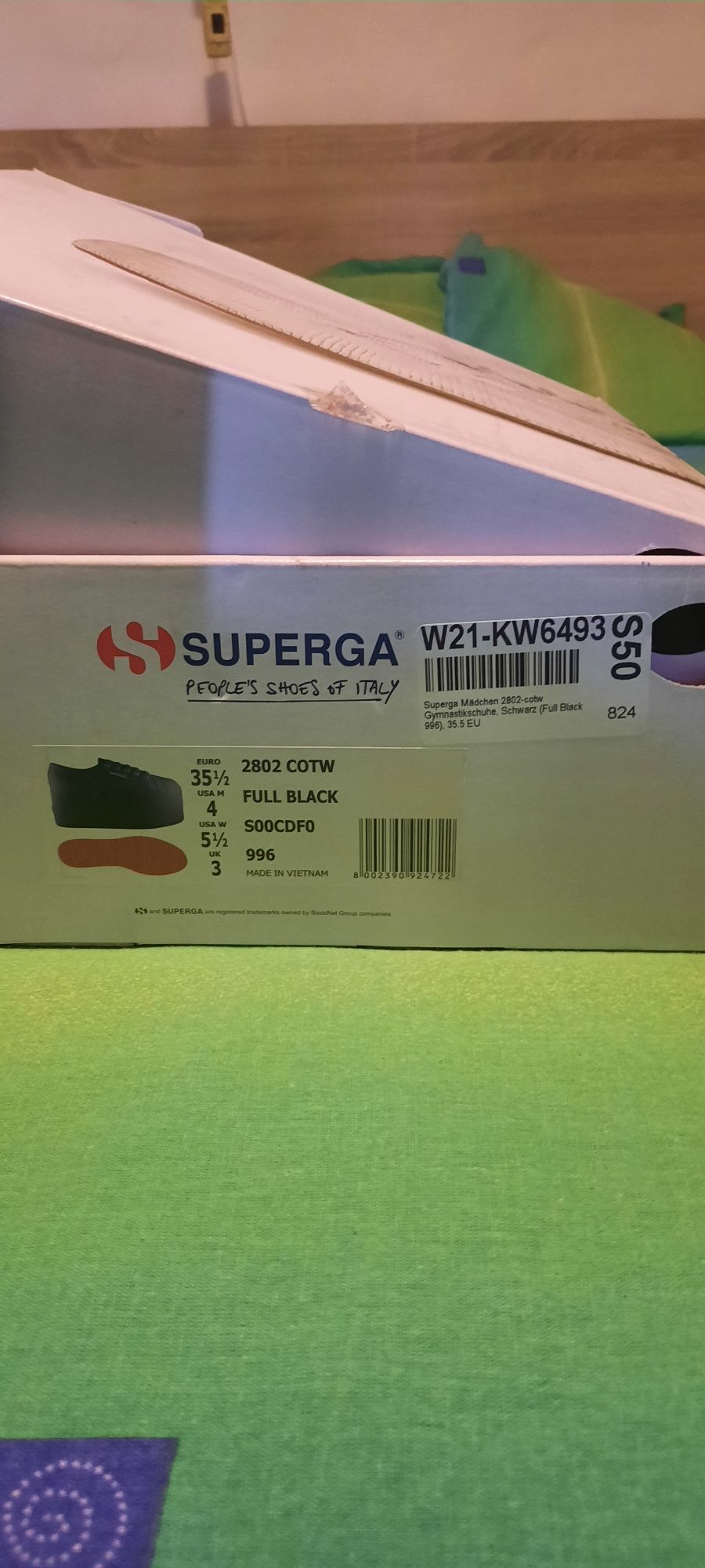 Кецове на платформа SUPERGA