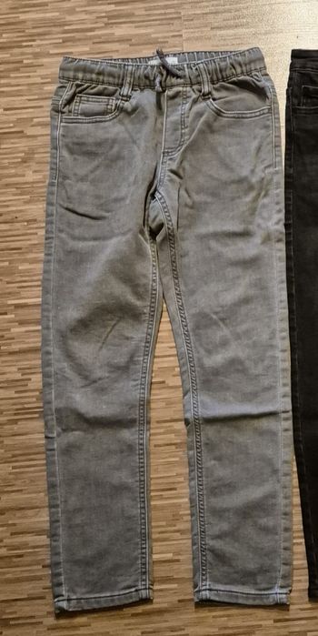 Blugi copii Mango 134 cm gri