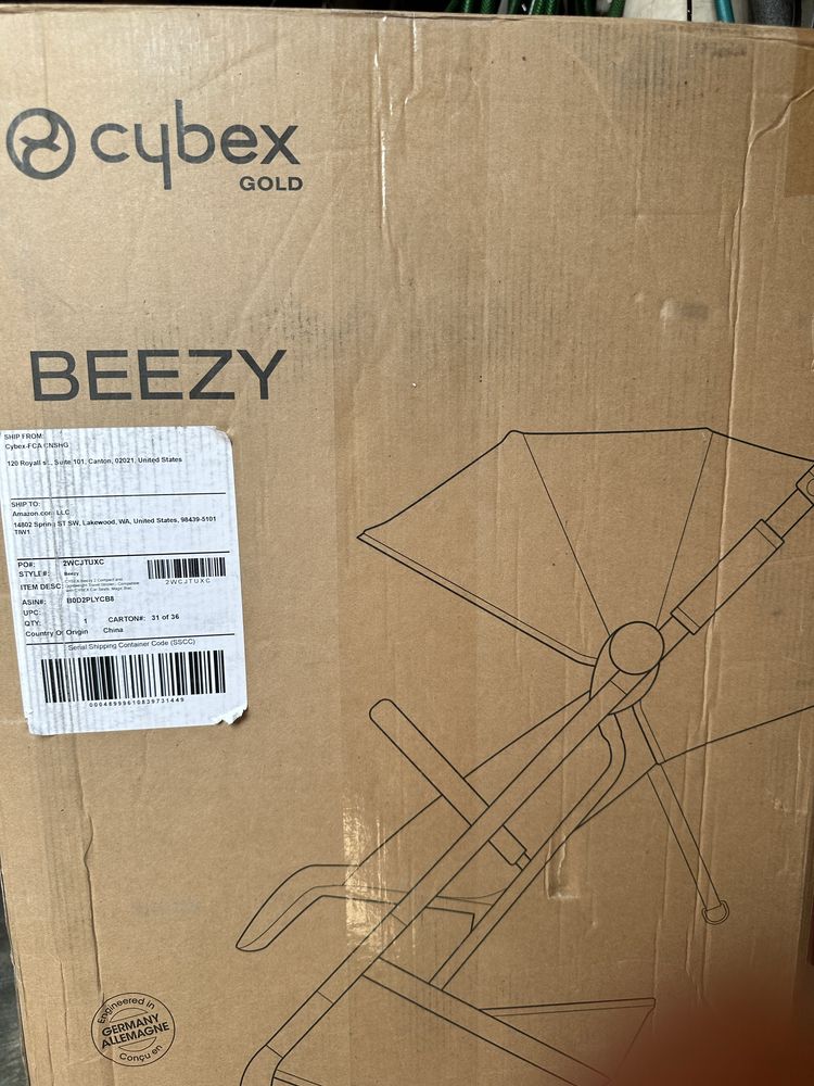 ЧИСТО НОВА Cybex Beezy 2 лятна детска колична