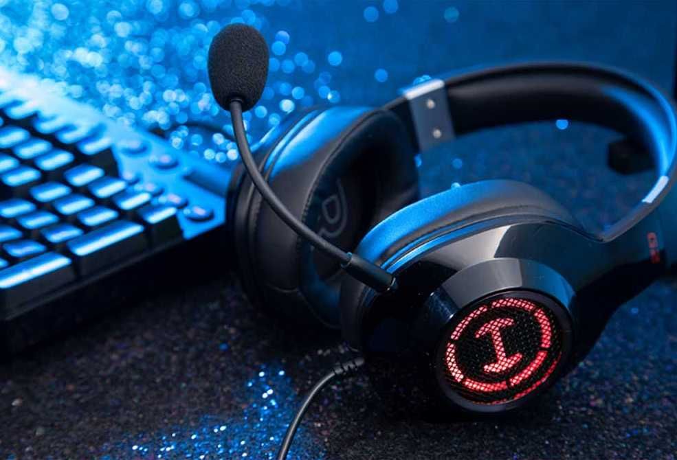 Игровые наушники гарнитура Edifier G2 II Black, gaming headset RGB