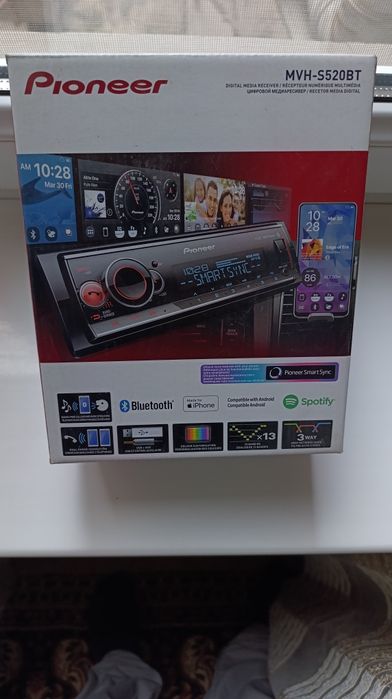 Pioneer MVH-S520BT Original процессорный мафон янги
