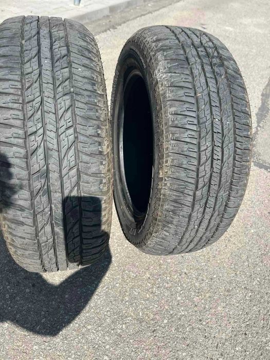 2 бр. Yokohama Geolandar A/T 225/60 R17 99T–година 2023,отлични, София