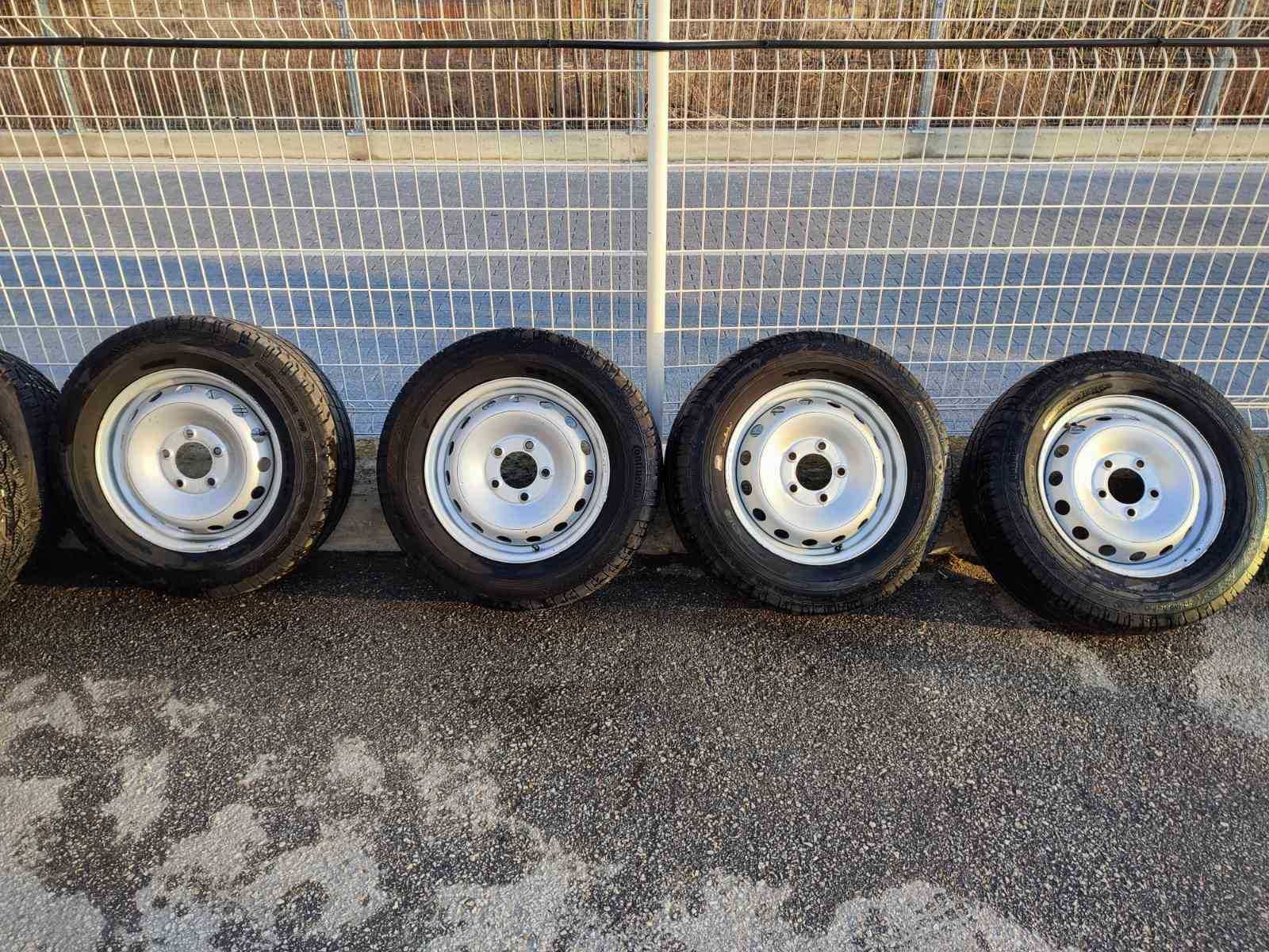 255 - 4бр. Стоманени джанти 16'' 5x130 с гуми 225/65R16 Opel