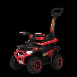 ATV electric cu maner pt. copii 3 in 1, Kinderauto Warrior 30W 6V RED