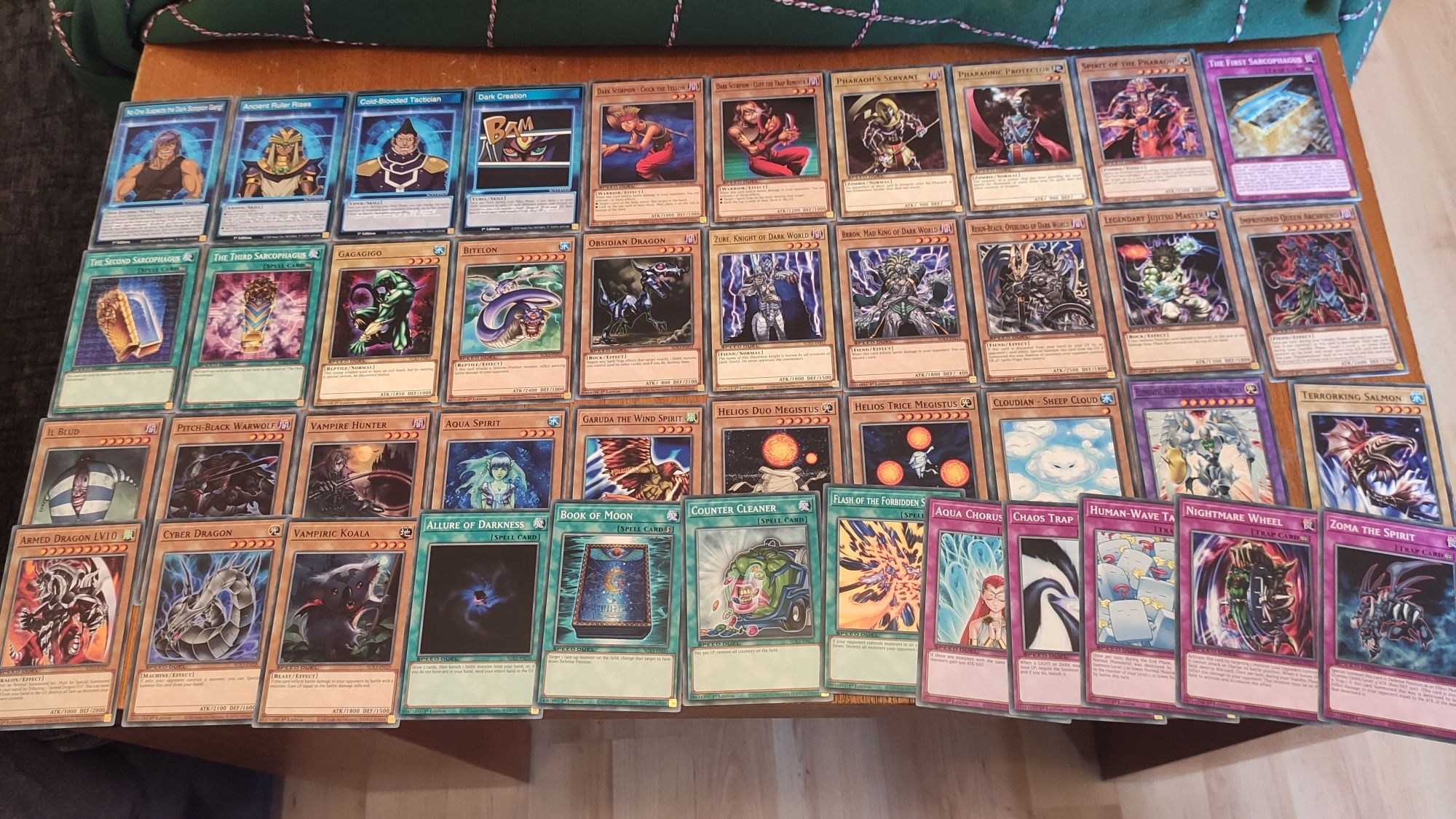 Speed duel Yugioh Suelst of shadows декчета