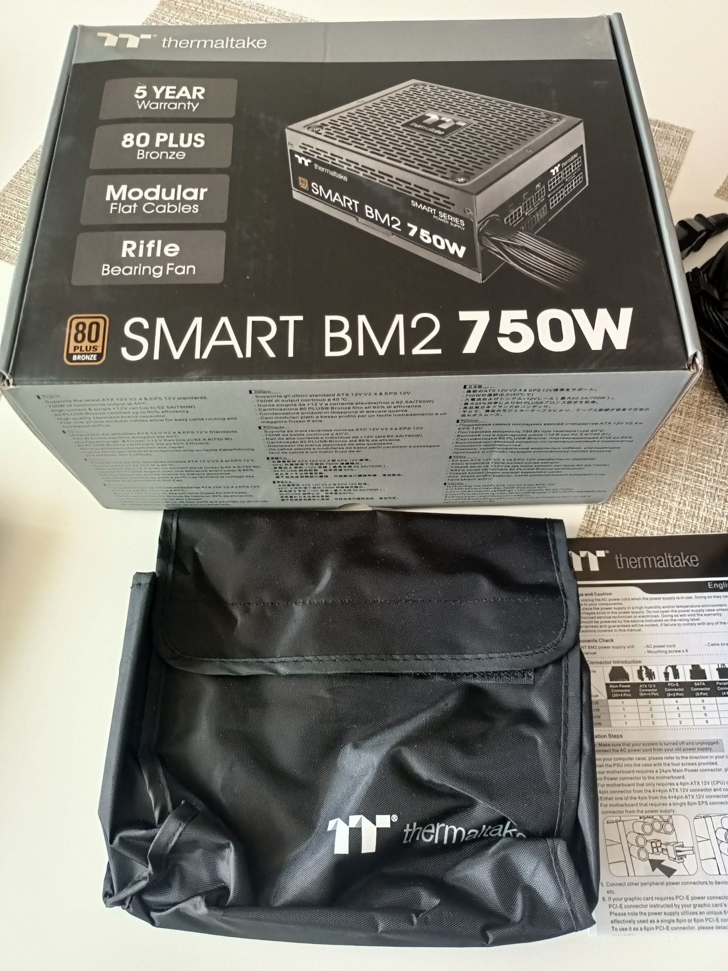 Захранване Thermaltake Smart BM2 750W 80 PLUS Bronze
