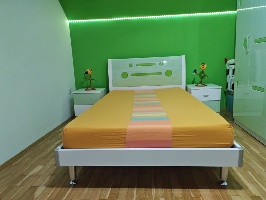 Mobila de copii culoarea verde