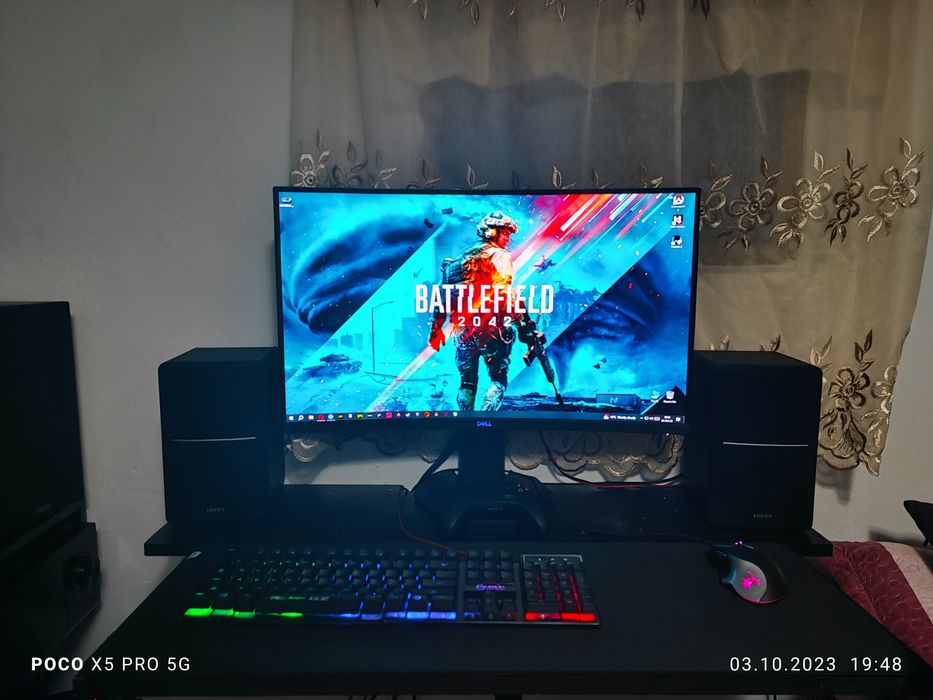 Monitor Dell s27dgm,2k, 165hz,curbat.