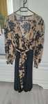 Rochie midi XXL cu imprimeu floral