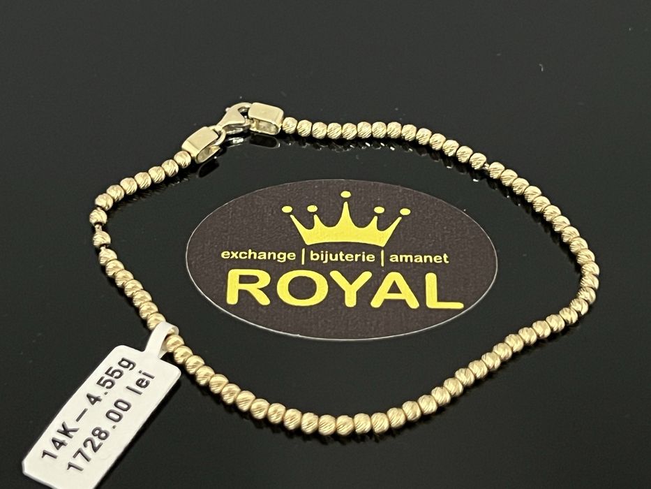 Bijuteria Royal CB : Bratara dama aur 14k 4,55 grame