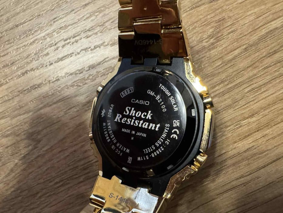 Ceas bărbați Casio G Shock gold gm-b2100