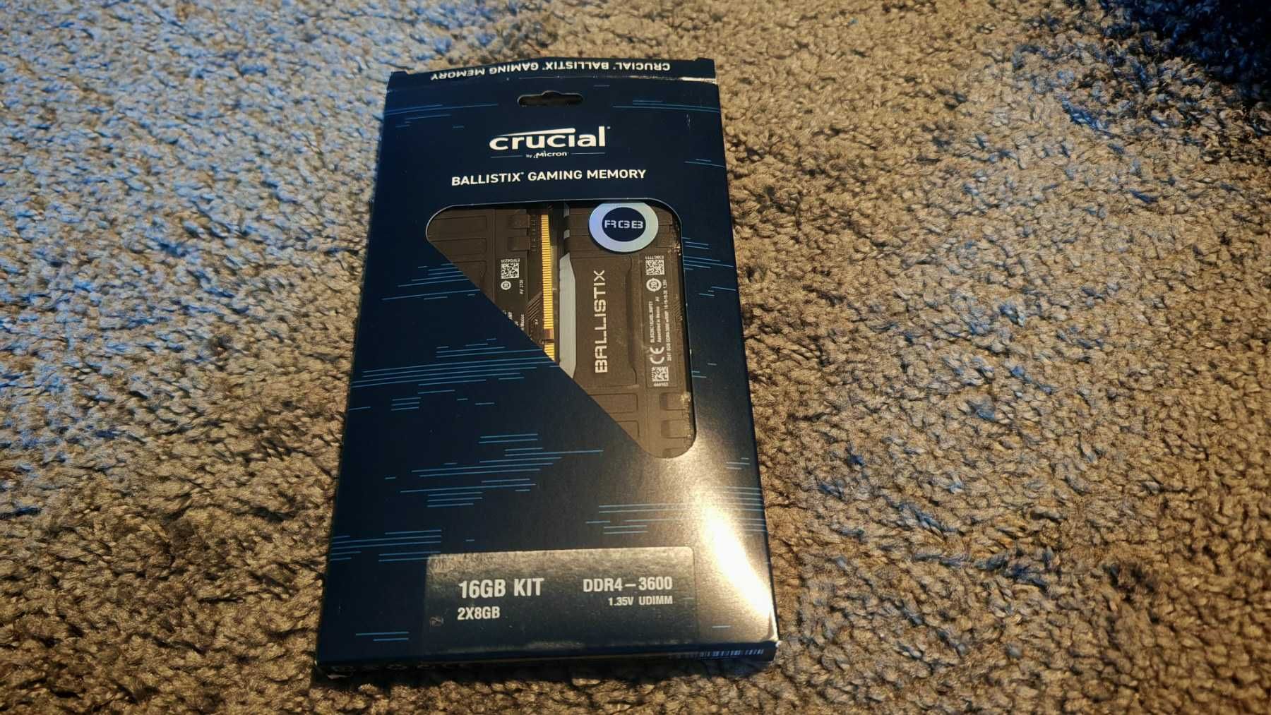 Рам памет Crucial Ballistix RGB 2x8GB 16GB 3600MHZ DDR4