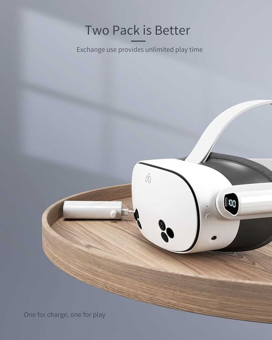 Комплект батерии за Meta Quest 3 и 2 Cooopoo 2x5000mAh леки