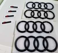 Sigla/Emblema/Logo negru lucios Audi A4 A5 A6 A7 A8 Logo S Line NEGRU