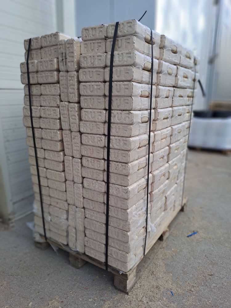 Brichete Fag 100% RUF 1000 pret / 24 tone - livrare in toata Romania