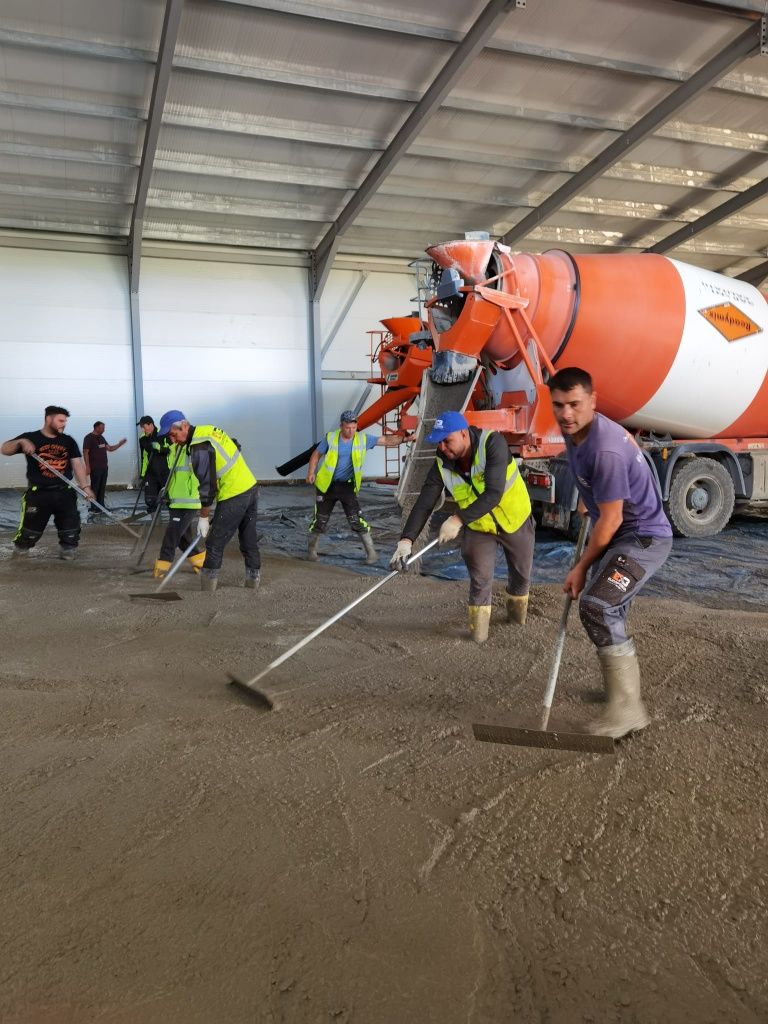 Turnare beton elicopterizat