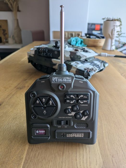 Tanc RC Leopard 2 A6 1:24 (397mm)