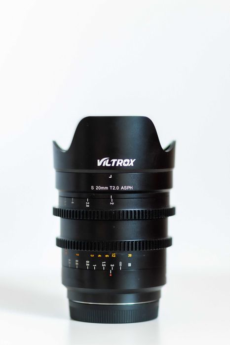 Obiectiv 20mm T 2.0 VILTROX Asph Cinematic Sony E CIne Lens