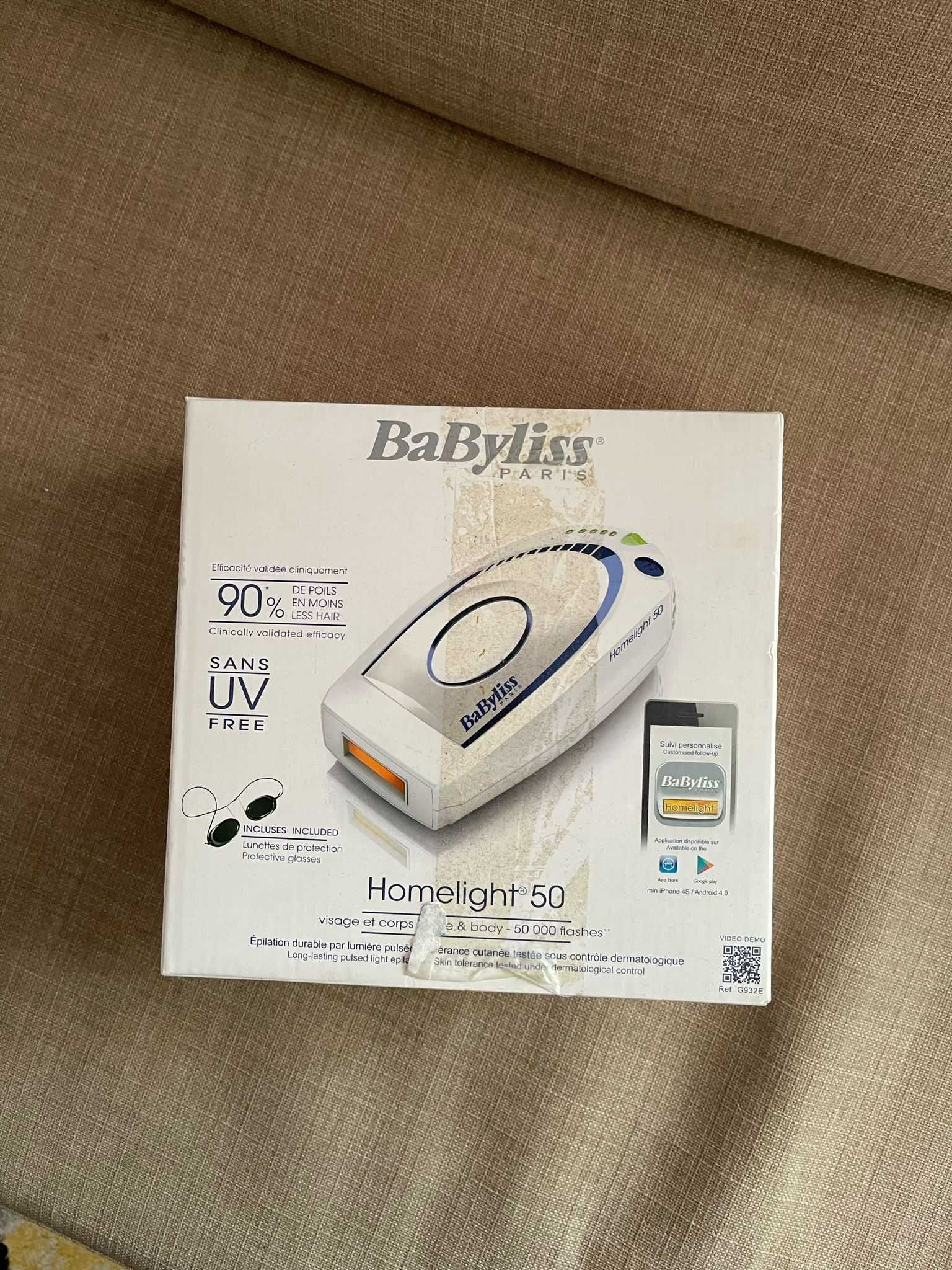 Epilator IPL Babyliss Homelight 50