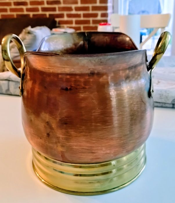 Vas cupru decoratiune interioara