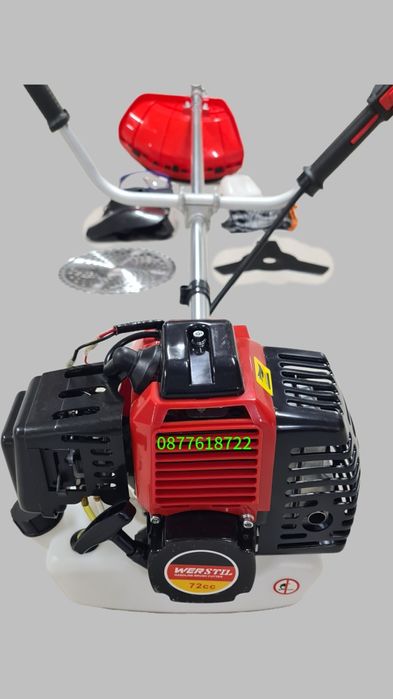 Моторна коса,тример,храсторез 72cc Werstil + подаръци