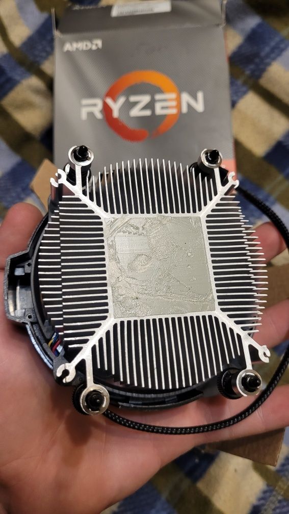 Кулер+радиатор на процессор Amd ryzen 5 3600