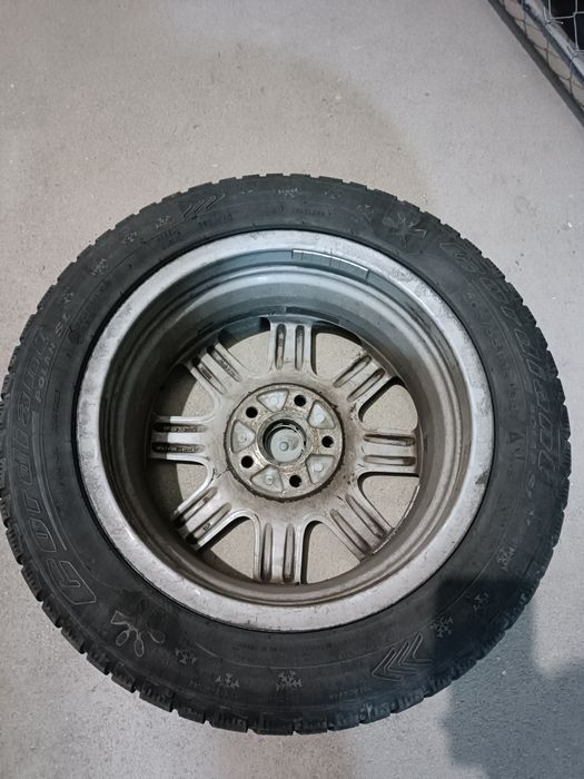 Jante Aliaj VW 16" cu anvelope iarnă Cordiant 205/55 R16