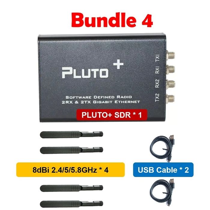 PLUTO+ SDR AD9363 2T2R Radio SDR Transceiver Radio 70MHz-6GHz
