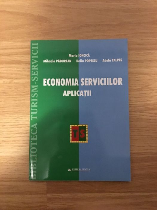 Economia serviciilor, aplicatii, Maria Ioncica