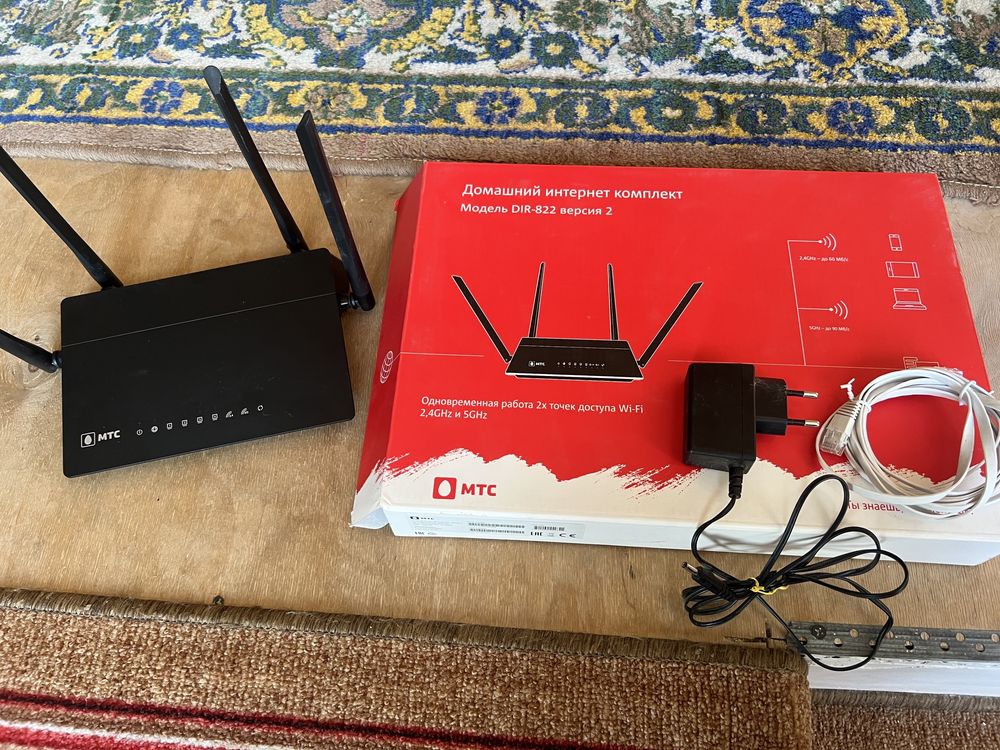 Продам роутер Wi Fi MTC DIR 822 версия 2
