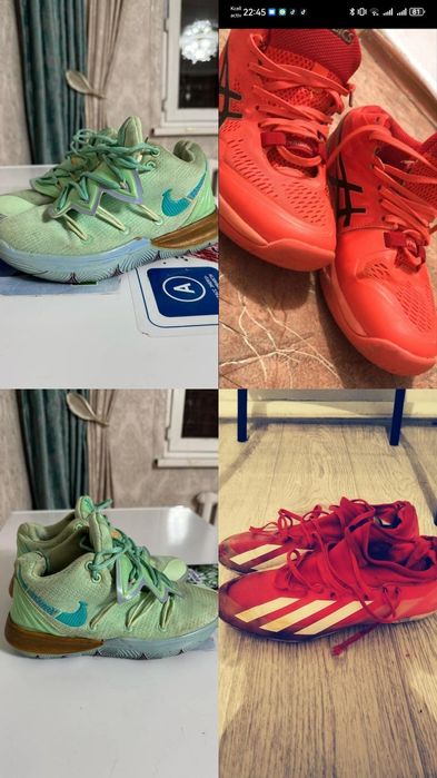 Бутсы Адидас, Асикс,найк кайри5