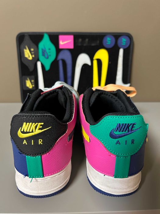 Nike Air Force 1/1 Black Multi-Color, номер 42.5