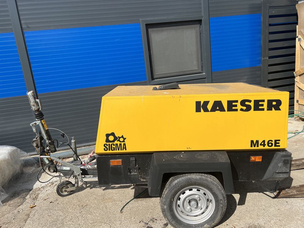 Compresoare KAESER M 46 E, etc. din IMPORT 30kw cu Generator