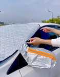 Prelată auto parbriz – protecție UV, ploaie, grindină