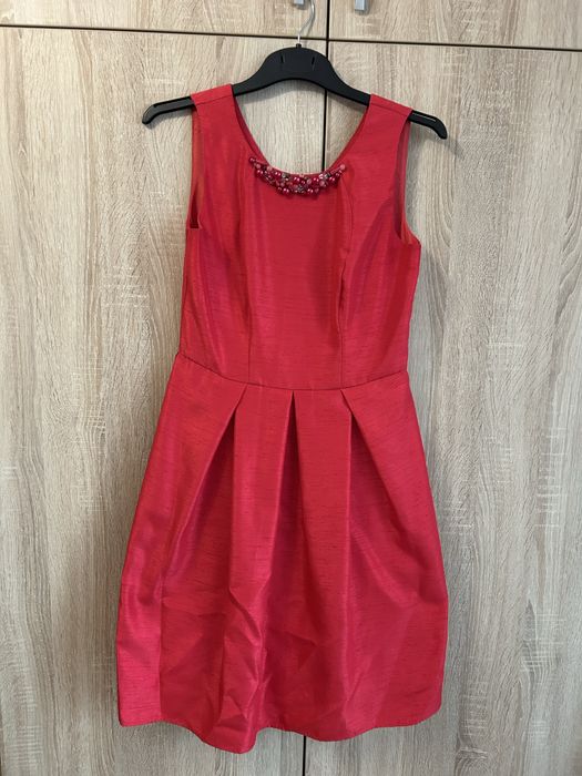 Rochie eleganta roz marimea 36