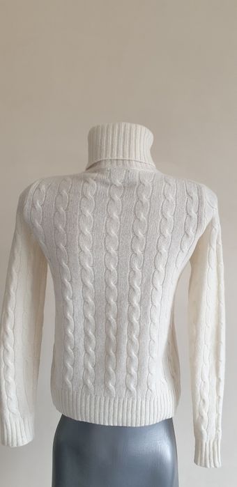 POLO Ralph Lauren Cable Wool / Cashmere / XS НОВО ОРИГИНАЛ Дамски Поло