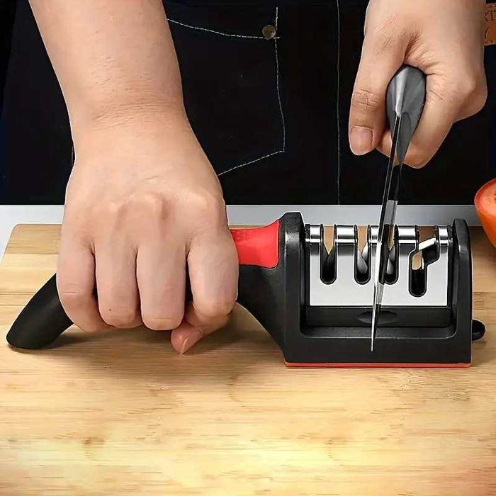 Aparat pentru ascutit cutite si foarfece, 4 in 1