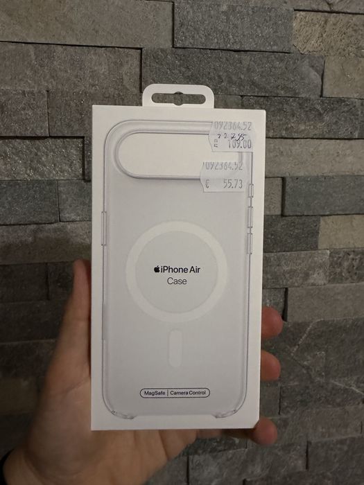 Оригинален Apple Case с MagSafe за iPhone AIR, Frost