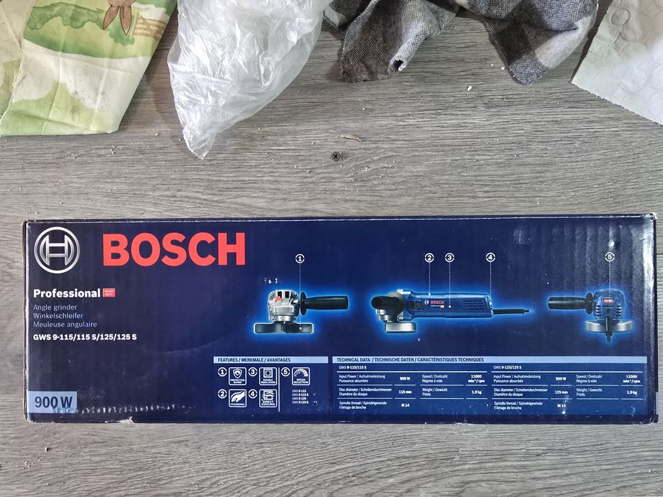 Ъглошлайф Bosch 125