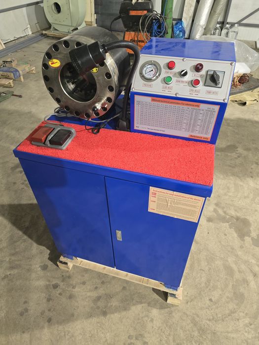 Хидравлична преса за стискане на маркучи до 2"