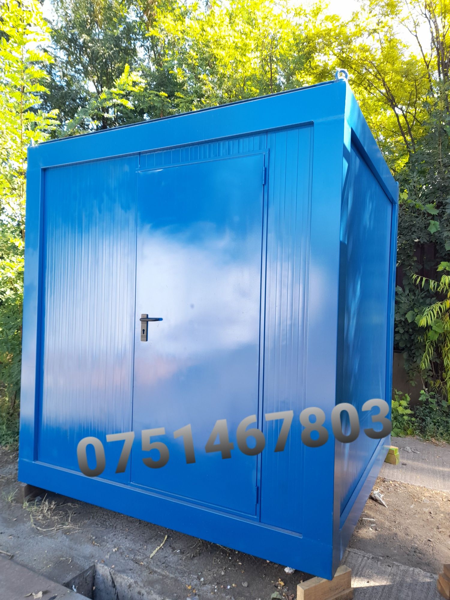 Container cabina de paza 2,4x2,4 m