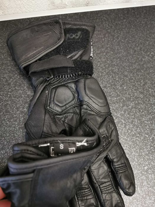 Mănuși moto piele si textil marca Polo Drive mărime S