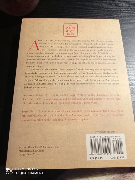 The Zen Art Box, Stephen Addisss, John Daido Loori